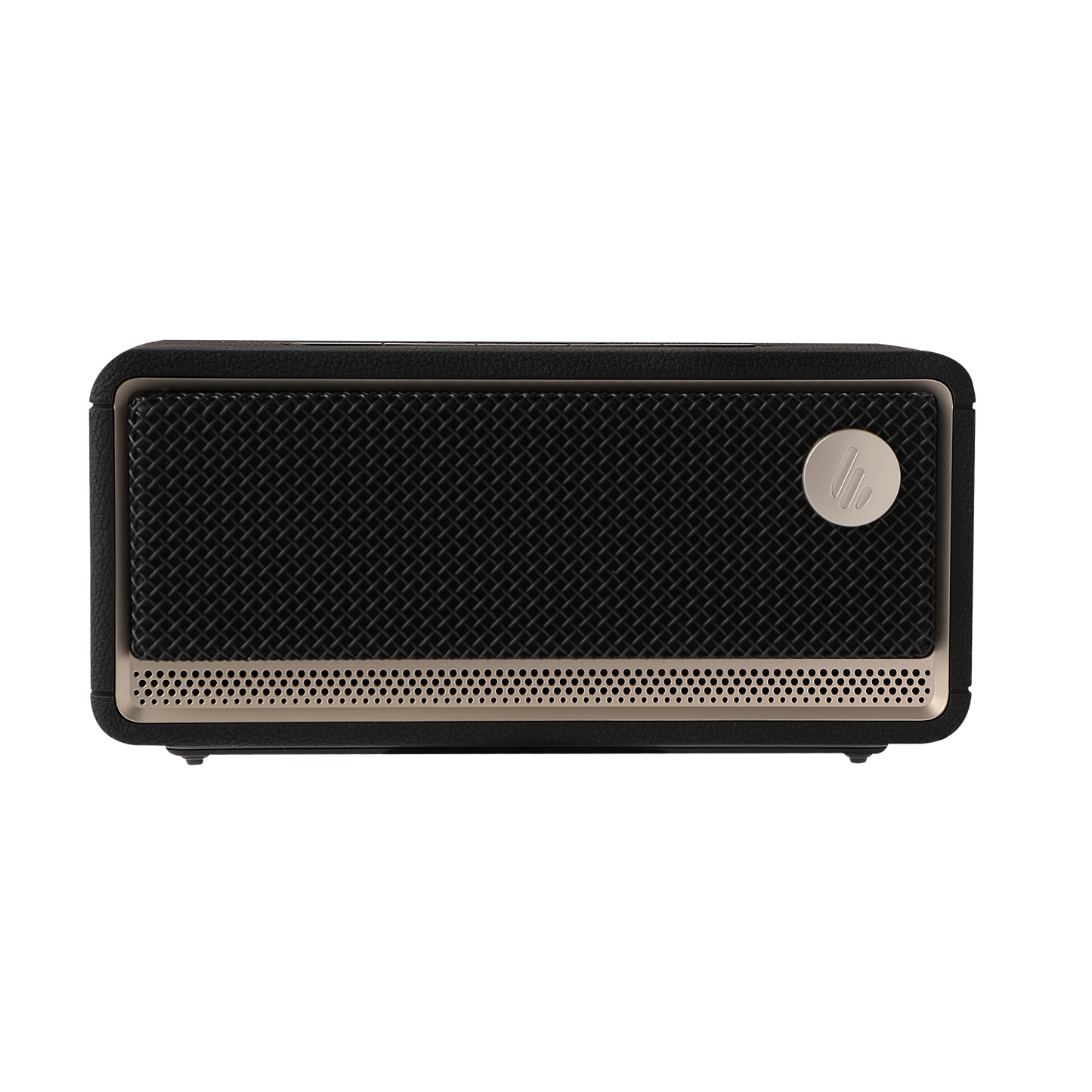 Parlante Edifier ES60 de escritorio en vista frontal, diseño compacto y elegante