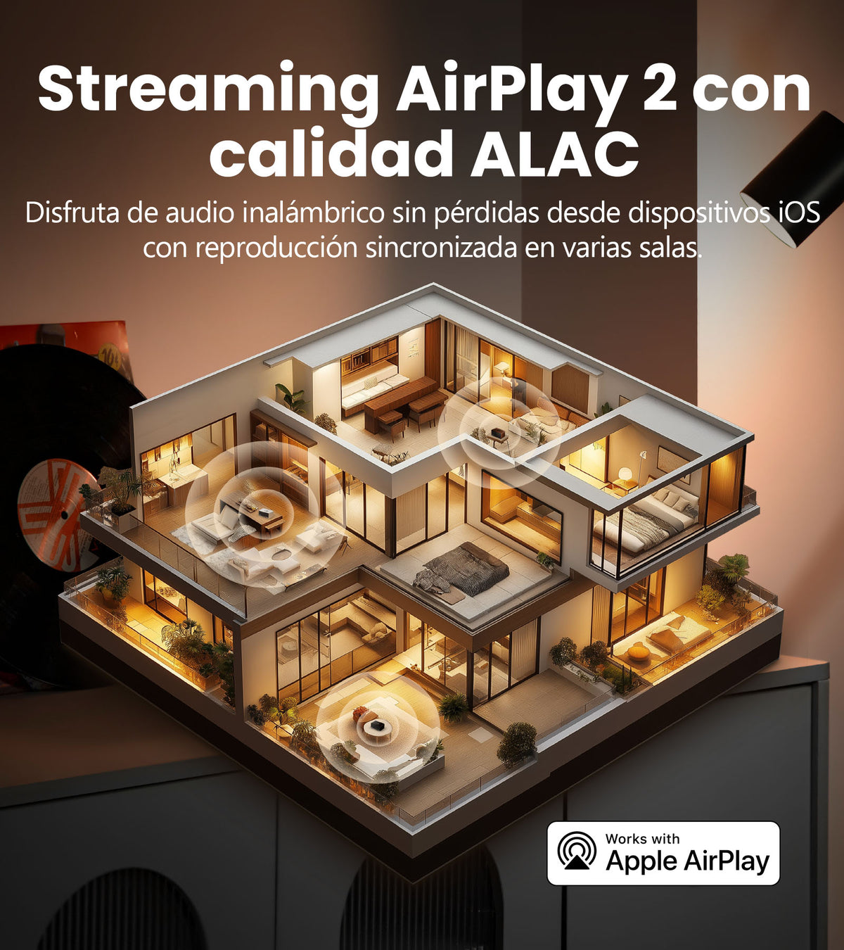 Parlante Tabletop Edifier S300 – Hi-Res, AirPlay 2 – vista 10