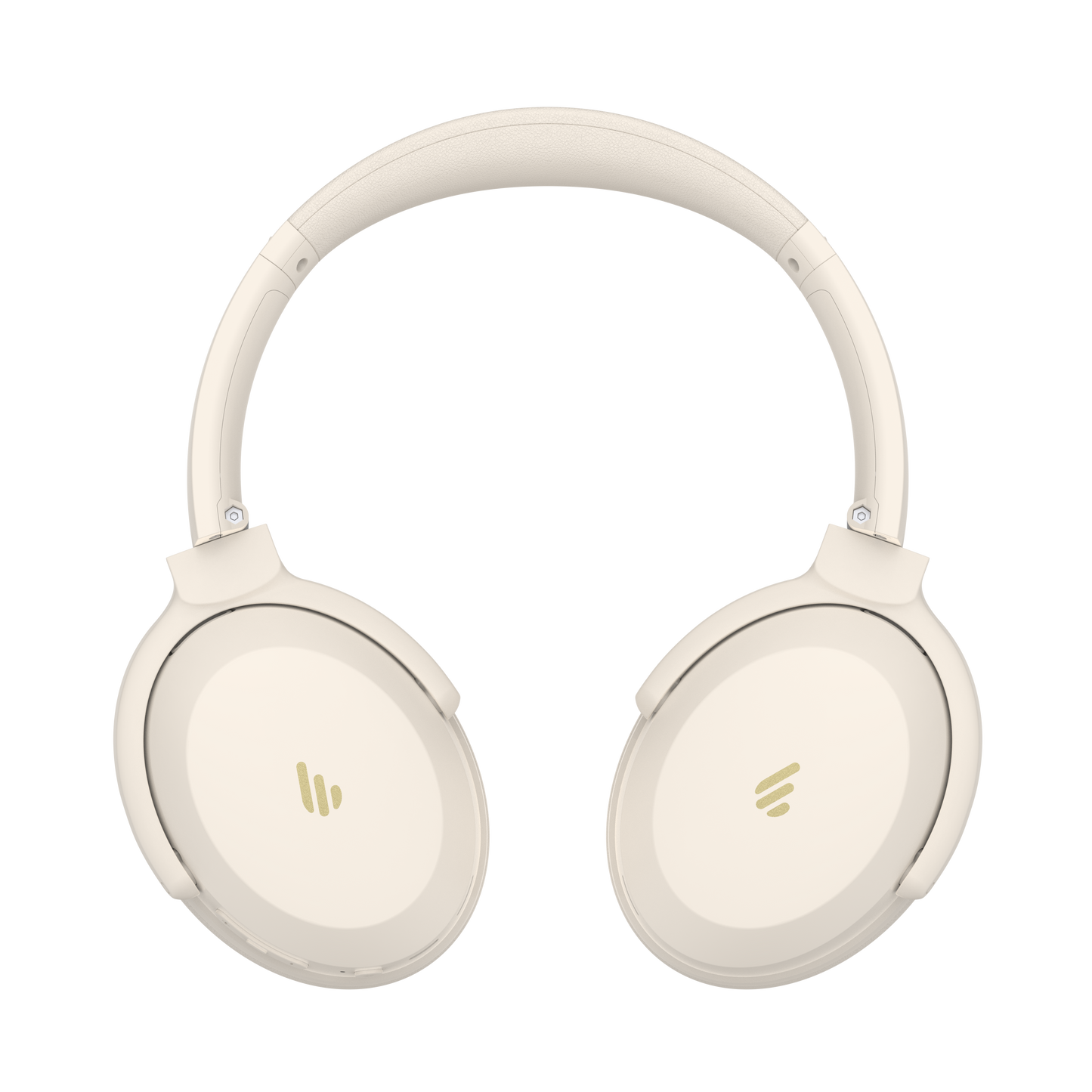 Auriculares Edifier WH700NB Pro blancos en vista frontal mostrando copas externas