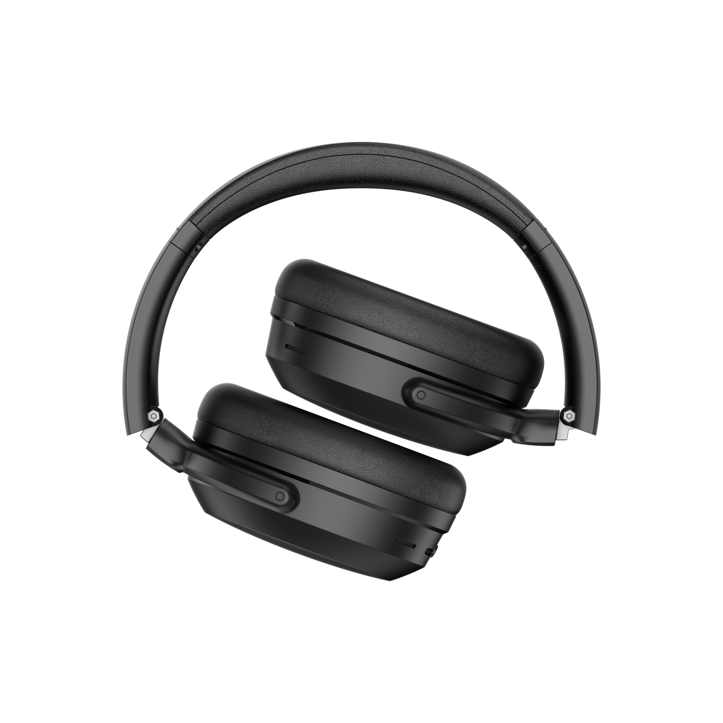 Auriculares Edifier WH700NB Pro negros plegados listos para transporte