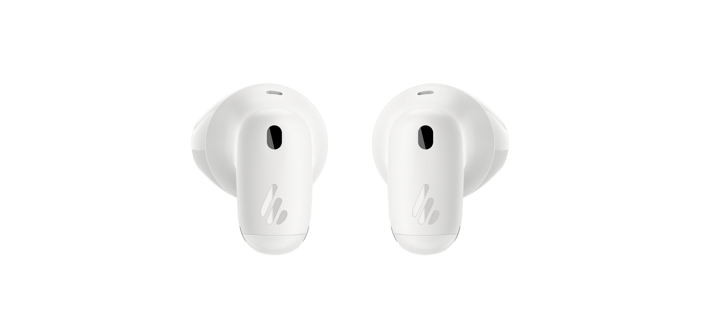 Auriculares Edifier X1 Lite en color blanco vistos desde ángulo frontal