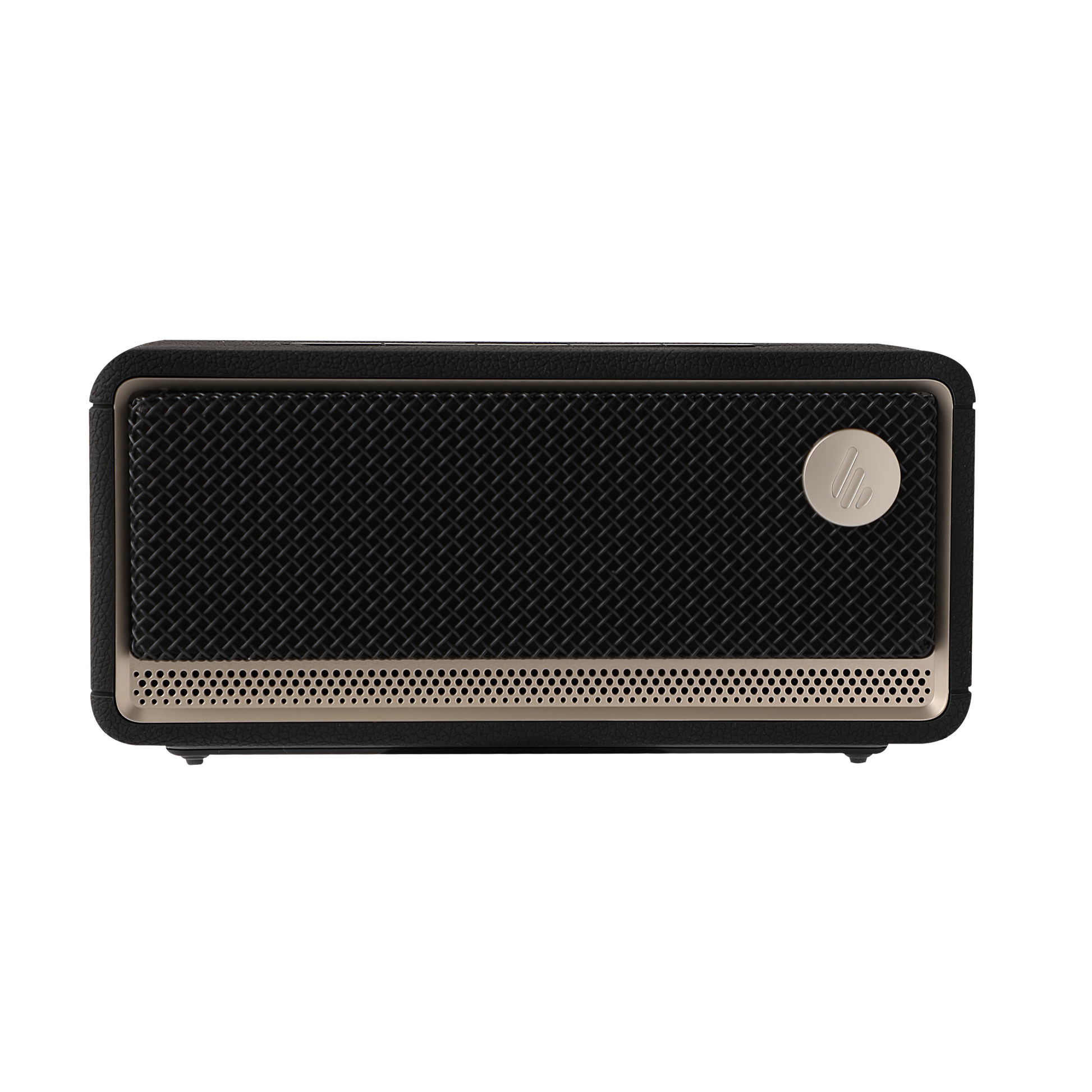 Parlante Edifier ES60 de escritorio en vista frontal, diseño compacto y elegante