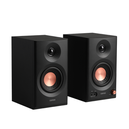 Edifier MR3 negro – par de monitores de estudio vista frontal