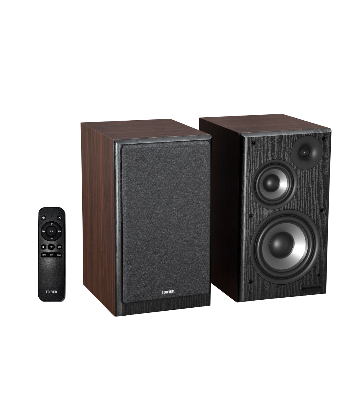 Parlante Edifier R2750DB MKII – 144W RMS, Hi-Res – Marron – vista 7