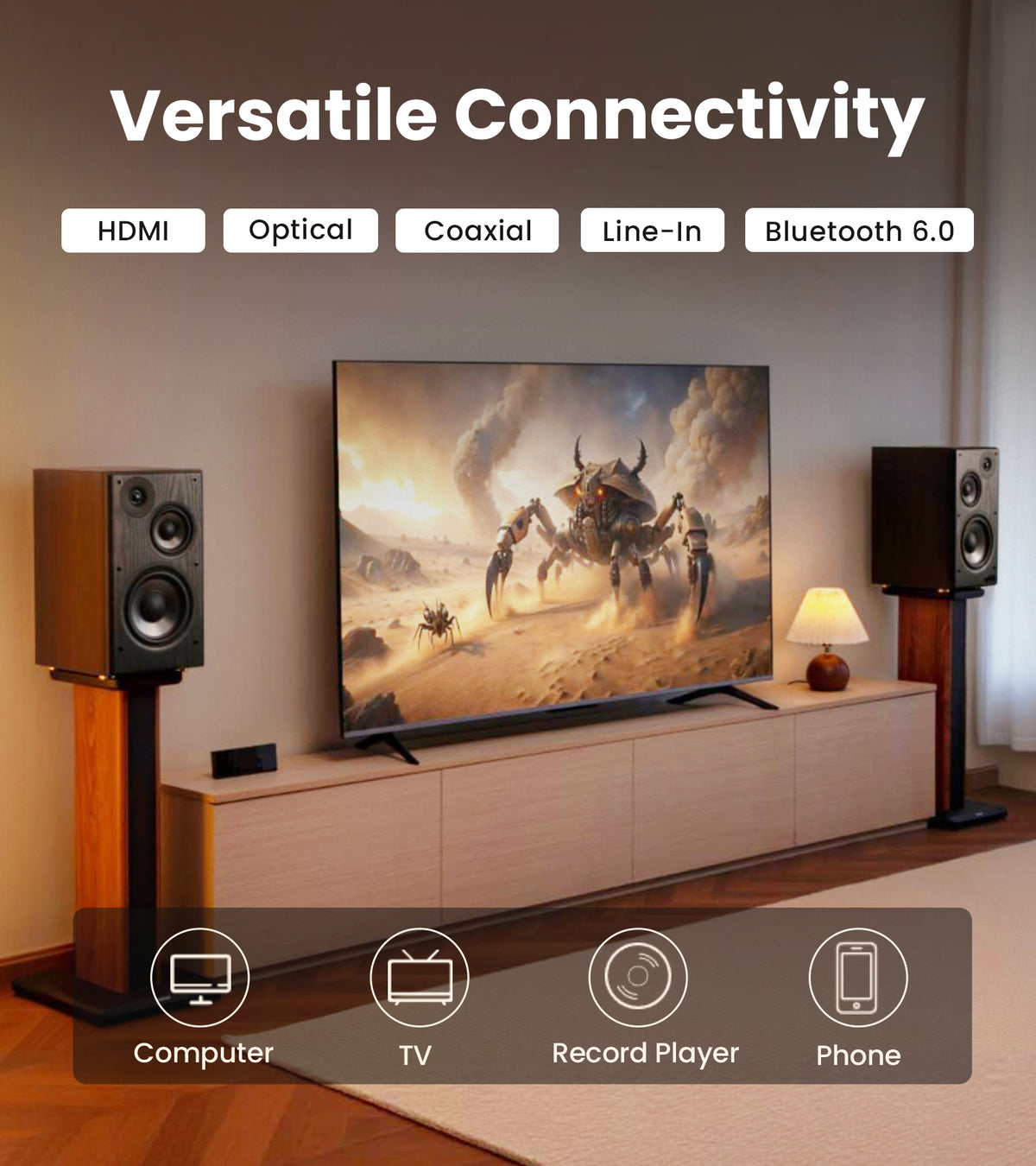 Parlante Edifier R2750DB MKII – 144W RMS, Hi-Res – Negro – vista 13