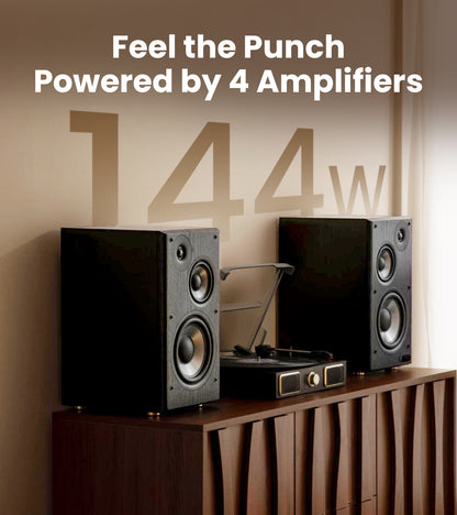 Parlante Edifier R2750DB MKII – 144W RMS, Hi-Res – Negro – vista 9