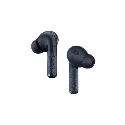 Vista superior de los auriculares Edifier W260NC azul en fondo blanco