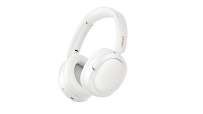 Auriculares Edifier W800BT SE blancos en vista diagonal sin cable