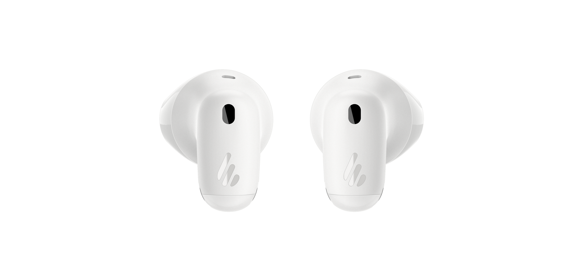 Auriculares Edifier X1 Lite en color blanco vistos desde ángulo frontal