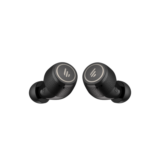 Auriculares Edifier X3s negros vista frontal flotante