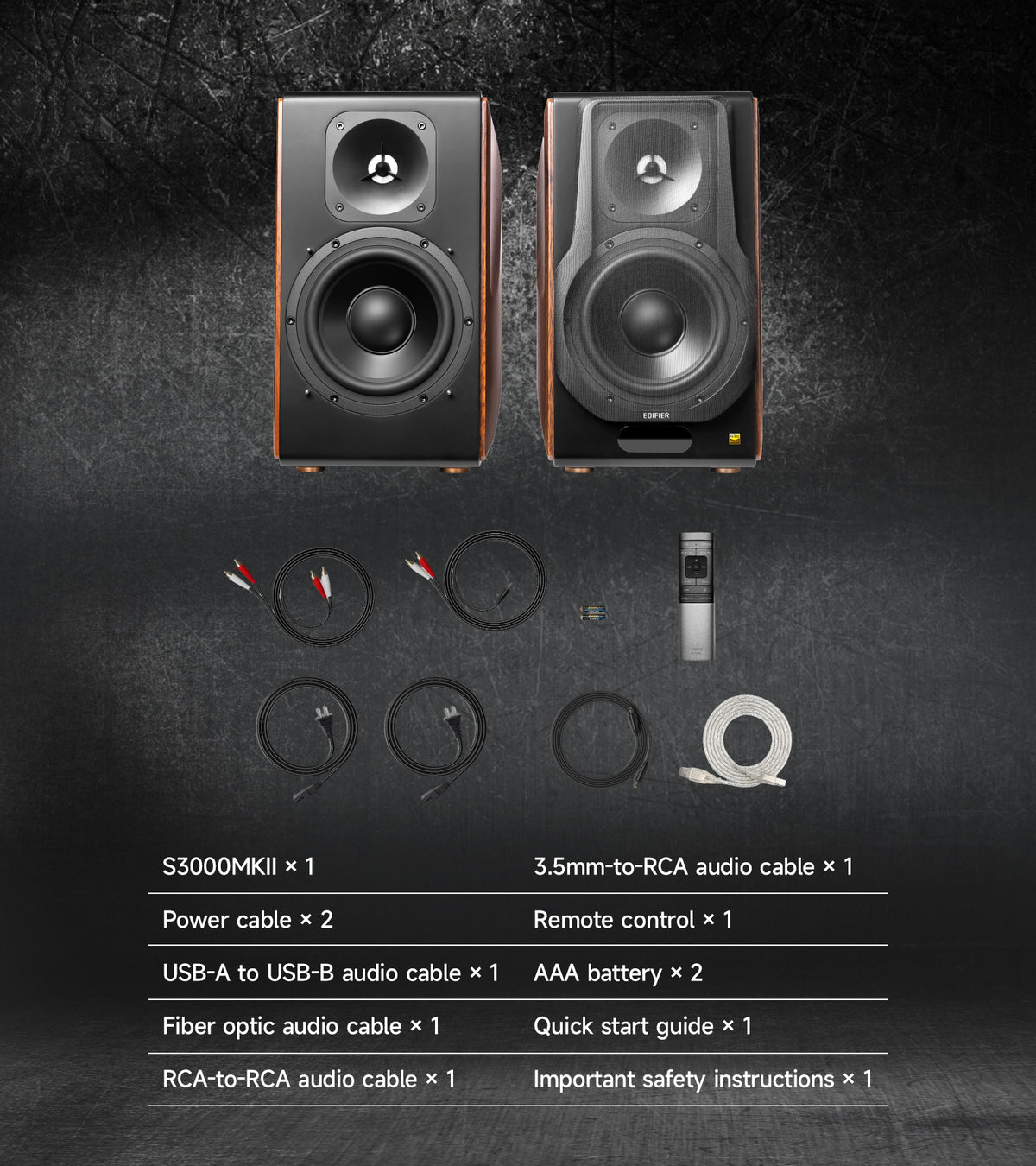Parlante Edifier S3000 MKII – Estantería Premium – vista 14