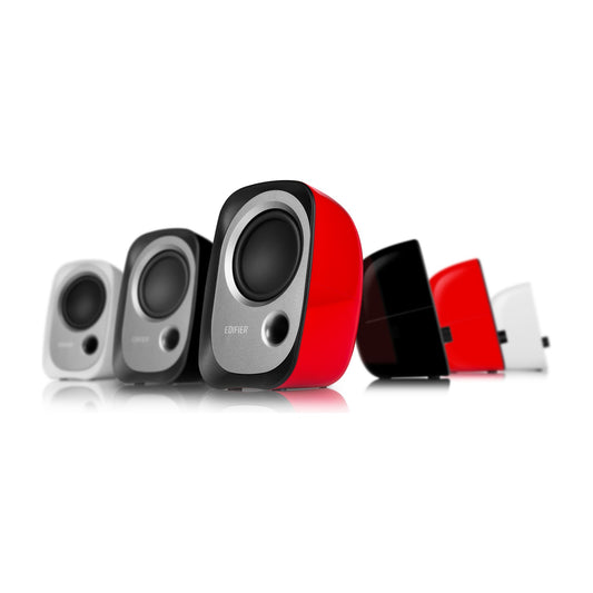 Parlante Edifier R12U – USB, Escritorio – Rojo – vista 1