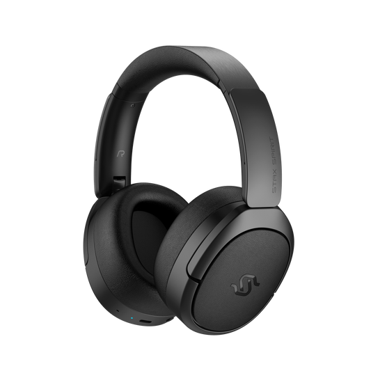Auriculares Edifier STAX SPIRIT S5 en vista lateral derecha con logo