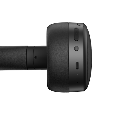 Detalle de botones de control y puerto USB-C en Edifier STAX SPIRIT S5